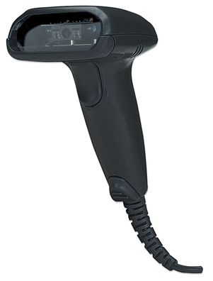 Manhattan Long Range CCD Handheld Barcode Scanner, USB, 500mm Scan Depth, Cable 1.5m,