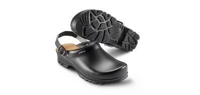 Arbeitsschuh SIKA Footwear Flex LBS 8185 offener Clog mit Fersenriemen