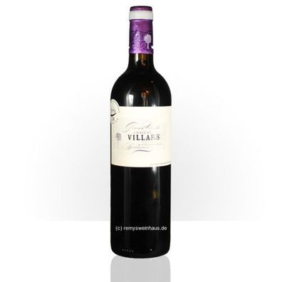 Château Villars 2016 Château Villars Grand Vin de Bordeaux 0.75 Liter