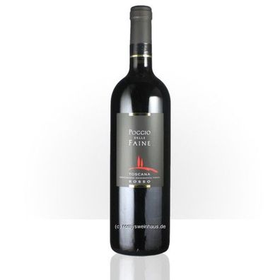 Poggio delle Faine 2017 Poggio delle Faine Rosso IGT 0.75 Liter