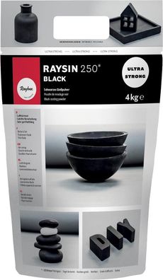 Gießpulver Raysin 250 schwarz, 4 kg