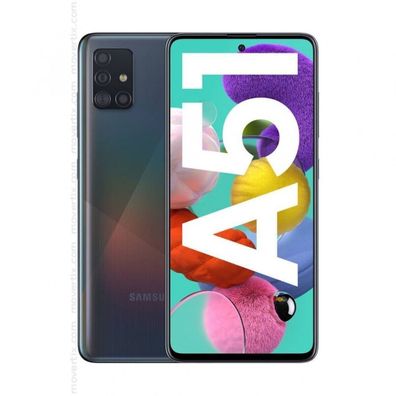 Samsung Galaxy A51 4G Dual-SIM 128GB 4GB Prism Crush Black / 3 Jahre Gewähr