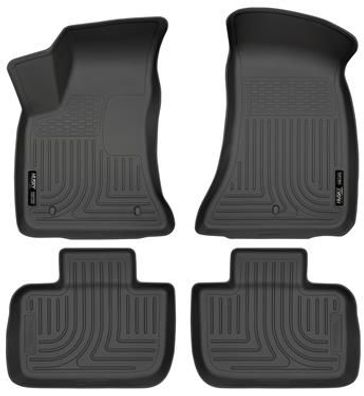 Fußmatten Gummi schwarz 4-teilig Dodge Charger, Chrysler 300C Bj:11-23