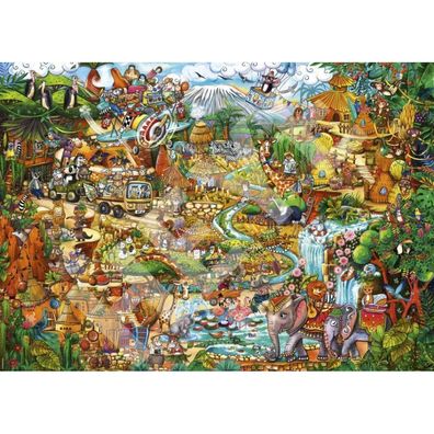 HEYE Exotische Safari Puzzle 2000 Teile