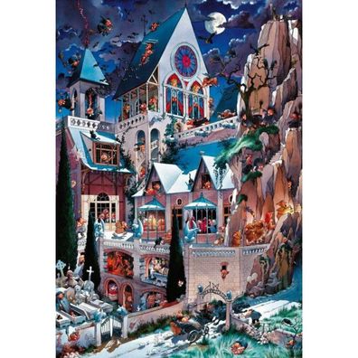 HEYE Puzzle Haunted Castle 2000 Teile