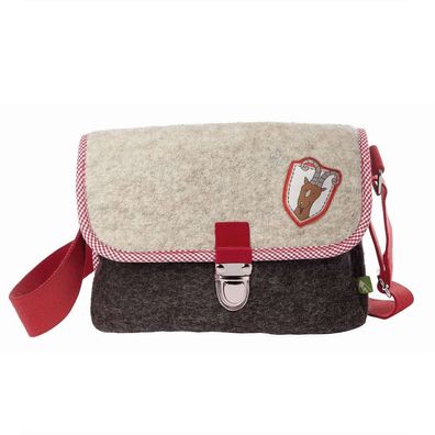 Sigikid Kindergartentasche 50112 Mountain Beasts grau rot Umhängetasche