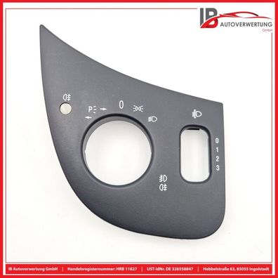 Abdeckung Lichtschalter Blende 1686890080 Mercedes A-KLASSE W168 A140