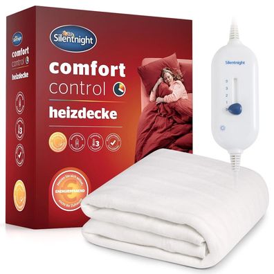 Silentnight Comfort Control 150x160cm Heizdecke Bett