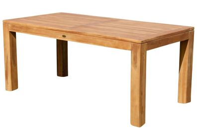 TEAK Bigfuss Gartentisch 180x90 Holztisch Teaktisch Tisch JAV-BIGFUSS180