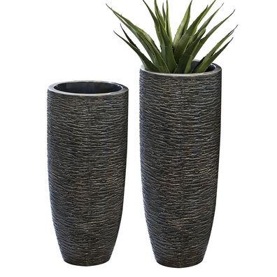 Casablanca Pflanzgefäß Giant anti. bronze H.90cm Höhe: 90 cm Ø 36 cm 79452