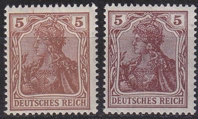 Germany REICH [1920] MiNr 0140 a, ( * */mnh )