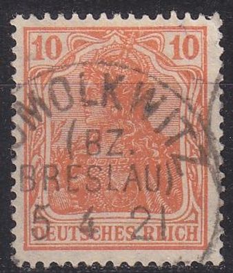 Germany REICH [1920] MiNr 0141 ( O/used )