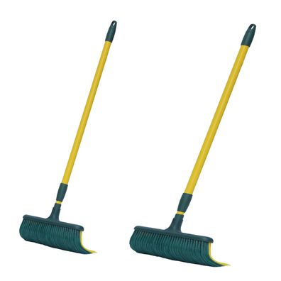 Krallenbesen Breite wählbar Teleskopstiel Gartenbesen Straßenbesen Kehrbesen