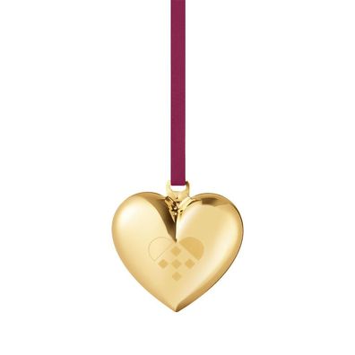 Georg Jensen CC 2025 HEART 18KT GOLD PLATED BRASS 10020817