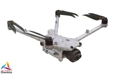 DJI M4TD - Skin - Design: DigiCamo Grau - Individualisierbar - Folie/Decal/Sticker