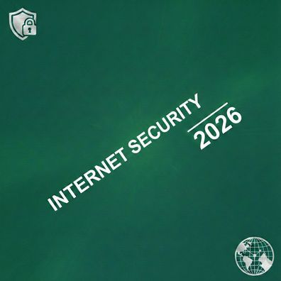 Internet Security Antivirus 2026 / 1 Gerät / 1 Jahr Windows/Mac - Versand per E-Mail
