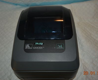Zebra GX430t Thermal Transfer Barcode Label Drucker (25) DK