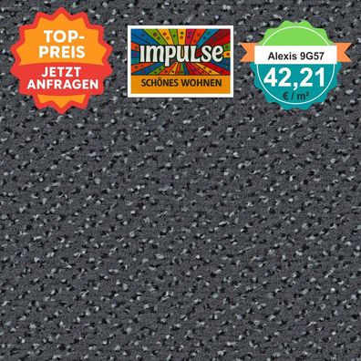 Vorwerk Alexis 9G57 Velours Teppichboden 4/5m breit - keine Versandkosten