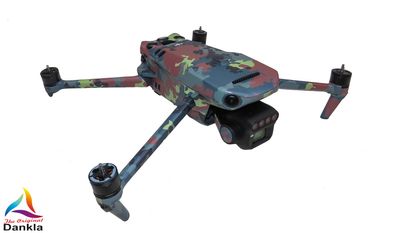DJI Mavic 3 Enterprise - Skin - Design: Flecktarn - Individualisierbar - Folie
