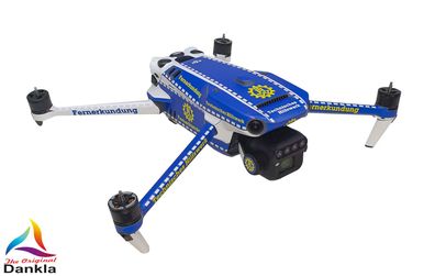 DJI Mavic 3 Enterprise - Skin - Design: THW - Individualisierbar - Folie