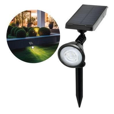 SOLAR LED LANZE 0,5W solarbetriebene Lampe für den Garten COLD BAR Reflektor IP44