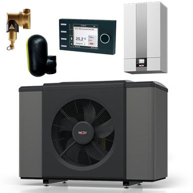 Wolf Paket Wärmepumpe CHA-Monoblock 20/24 (400V) BM-2 Schlammab 9149092W01
