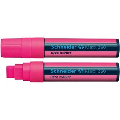 Deco-Marker 260 Schneider Neonrosa Flüssig-Kreide