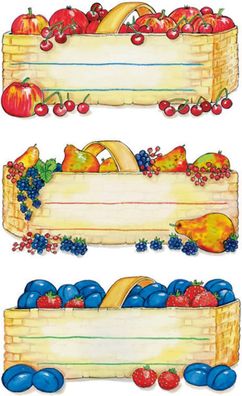 HERMA 3604 Marmeladen Etiketten selbstklebend, 12 Stück, 76 x 35 mm, Homemade Küchen