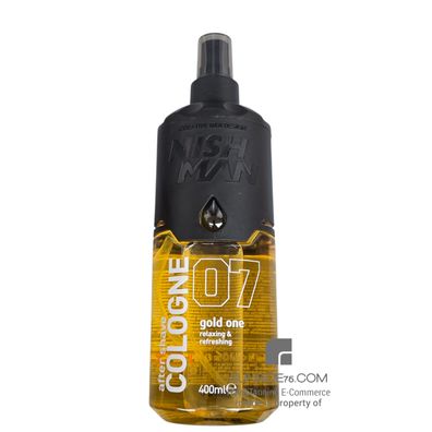 NishMan/After Shave Cologne 07 "Gold One" 400ml/Bartpflege/Gesichtspflege