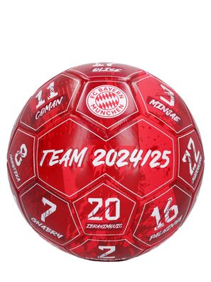 FC Bayern München Fußball Signature 2025–26 Größe 5 mit Unterschriften