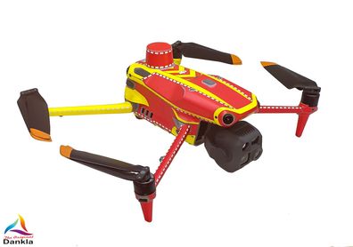DJI M4T - Skin - Design: DLRG ohne Alles - Individualisierbar - Folie / Decal