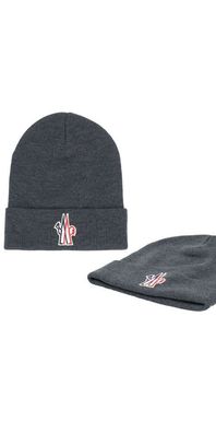 Moncler Mütze in Grau