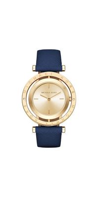 Michael Kors Averi Lady Damenuhr gold blau MK2526