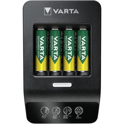 Varta Schnellladegerät für AA/AAA Akkus Ladegerät für Batterien