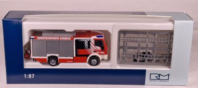 IVECO Magirus HLF Team Cab Werkfeuerwehr Siemens Erlangen 1:87 Rietze 68168