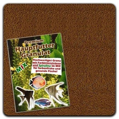 Aquaristik-Paradies Hauptfuttergranulat "MIX" 500 g (ca. 1.000 ml)