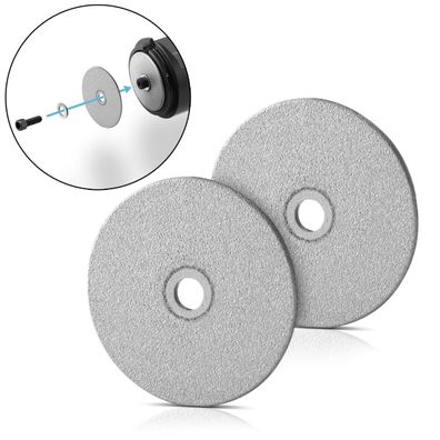 Stahlwerk 2er Set Diamant Schleifscheibe 36,8 mm für Wolfram Schleifgerät