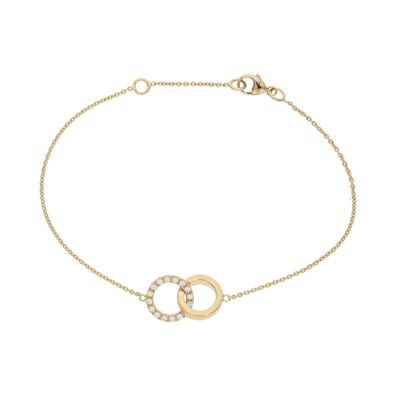 Armband Gold 585 Zirkonia JL10-03-3919 JuwelmaLux