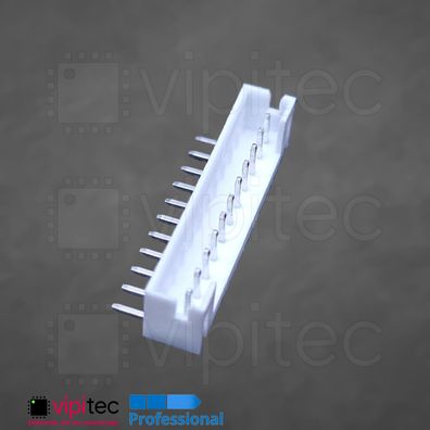 JST PH 2.0 1x11 Einbaustecker Gewinkelt THT 11-polig Stiftleiste Pin Header