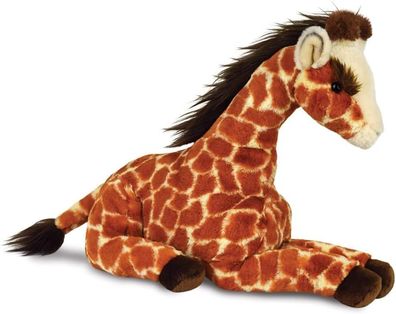 Aurora World Aurora,26618, Luxe Boutique Kira Giraffe, Plüschtier, Braun, 46cm