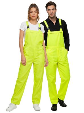 Gärtnerhose Latzhose gelb