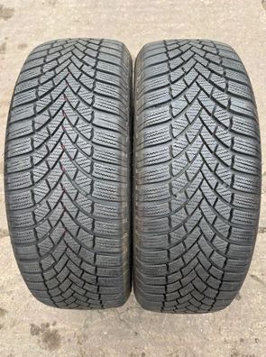 2x Winterreifen 205/55 R16 91H Bridgestone Blizzak LM-005 DOT20 6-7mm