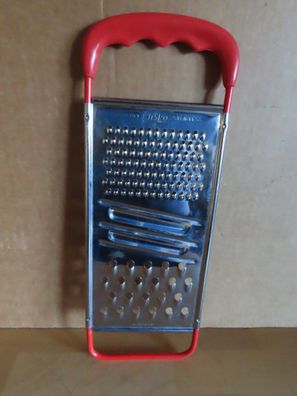 Reibe Kartoffelreibe grob fein und Gurkenhobel ca. 28 cm Fisko