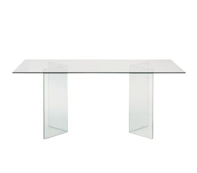 Glastisch Burano 200 x 90 x 78 cm Glas Esszimmer Tisch Möbelstück Anrichte Neu