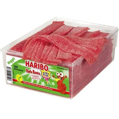 Haribo Pasta Basta Erdbeere SOUR 150 Stück 1,12 kg