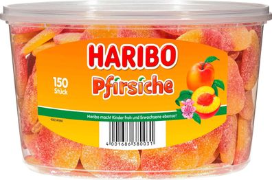 Haribo Pfirsiche 150 Stück 1,35 kg