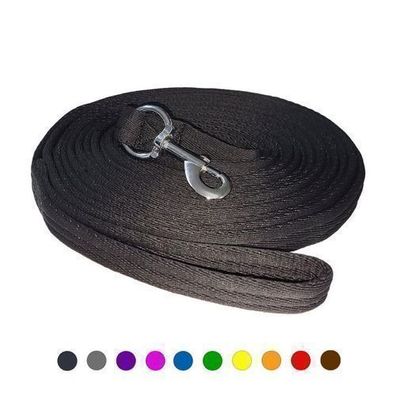 Softlonge 8m für Pferde Longierleine mit Handschlaufe