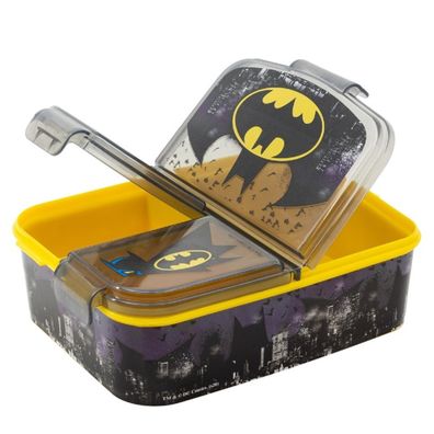 Batman Kinder Brotdose – Lunchbox mit 3 Fächern & tollem Design