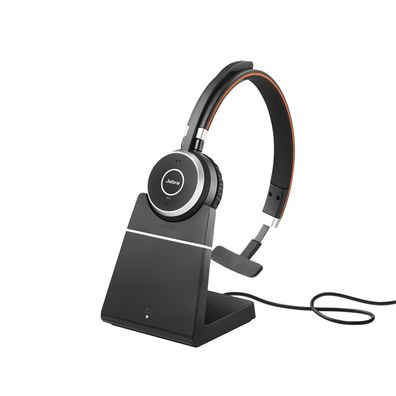 Jabra Evolve 65+ UC mono - Headset - On-Ear - konvertierbar