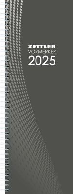 Zettler 660101 Vormerkkalender 709 - 1 Woche/2 Seiten, 10,5 x 29,5 cm, Karton, sortie